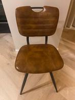 Eetkamerstoelen kunstleer, Huis en Inrichting, Stoelen, Ophalen of Verzenden, Zo goed als nieuw, Bruin