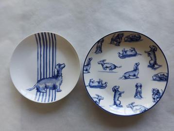 Heinen Delfst Blauw / Teckel Nhaan bordjes beschikbaar voor biedingen