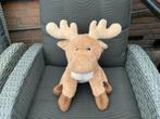 Zgan, niet kapot eland of rendier knuffel bruin pluche 35cm, Diversen, Kerst, Ophalen, Zo goed als nieuw