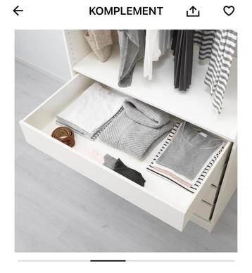 Gezocht IKEA Komplement Lade