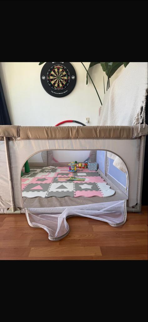 Lionelo Grondbox - Gebruikt, Kinderen en Baby's, Boxen, Gebruikt, Vierkant, Ophalen