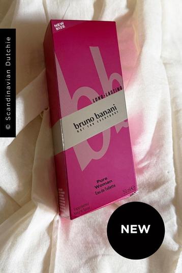Bruno Banani Pure Woman Eau de Toilette 50 ml beschikbaar voor biedingen