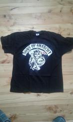 T-shirt Sons of Anarchy., Zwart, Nieuw, Overige maten, Ophalen of Verzenden