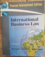 Studieboek International Business Law, Fifth Ed. 2009, Ophalen of Verzenden, August, Mayer and Bixby, Alpha, WO