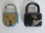 2x vintage ABUS hangslot, Antiek en Kunst, Ophalen of Verzenden