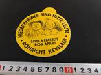 sticker strip max und moritz spiel & freizeit kevelaer bon *, Verzamelen, Ophalen, Zo goed als nieuw, Bedrijf of Vereniging