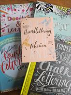 Hobby boeken, handlettering, tekenen, scrapbooking, Ophalen of Verzenden, Zo goed als nieuw, Tekenen en Schilderen