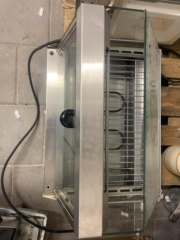 Warmhoudvitrine Horeca, Huis en Inrichting, Keuken | Keukenbenodigdheden, Gebruikt, Ophalen