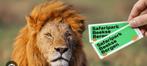 Safaripark Beekse bergen 4x entree, Tickets en Kaartjes, Kortingen en Cadeaubonnen, Drie personen of meer, Overige soorten
