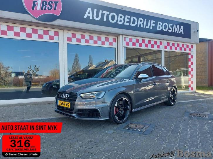 Audi S3 2.0 TFSI S3 quattro Pro Line Plus, Auto's, Audi, Bedrijf, Te koop, S3, 4x4, ABS, Achteruitrijcamera, Airbags, Airconditioning