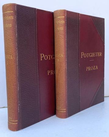 Potgieter, E.J. - Proza (2 delen in 2 banden 1894) beschikbaar voor biedingen
