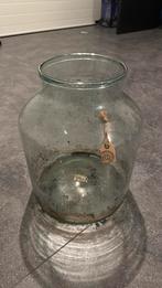 Grote glazen vaas / terrarium, Gebruikt, Overige kleuren, Ophalen of Verzenden, Glas