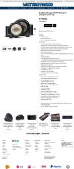 Rockford Fosgate POWER T3652-S Auto Speakers 6.5'' 16.5cm, Audio Design, Nieuw, Am Breilingsweg 3, 76709 Kronau, Duitsland, Ophalen of Verzenden