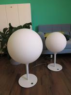 Artemide 2x, Castore Tavolo, tafellamp / vloerlamp, wit, Gebruikt, Design, Ophalen of Verzenden, Glas