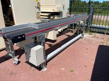 3x Transportband 4 meter elektrische besturing beschikbaar voor biedingen