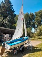 Flying junior met trailer, Watersport en Boten, Ophalen, Gebruikt, Minder dan 15 m², 3 tot 6 meter