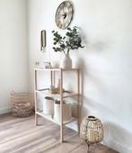 Stellingkast / Vitrinekast met Glas en Hout nieuw, Ophalen, Zo goed als nieuw