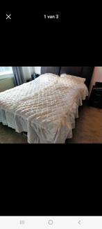 Luxe bedsprei met kussenslopen nieuw nu 30eur, Wit, Ophalen of Verzenden, Deken of Dekbed, Nieuw