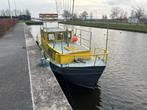 Werkboot, Watersport en Boten, Motorboten en Motorjachten, Binnenboordmotor, Diesel, Staal, 30 tot 50 pk