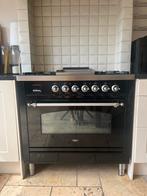 Boretti gasfornuis incl frytop en heteluchtoven, Witgoed en Apparatuur, Fornuizen, Ophalen, Gebruikt, Hete lucht, 4 kookzones