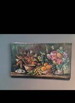 Olieverfschilderij Stilleven met bloemen en fruit
J.Dubois, Antiek en Kunst, Ophalen of Verzenden