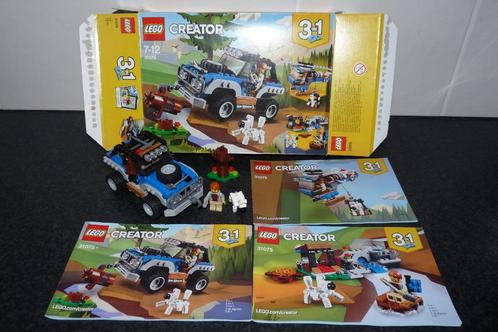 als nieuw Lego Creator 31075 avonturen in de wildernis incl, Kinderen en Baby's, Speelgoed | Duplo en Lego, Zo goed als nieuw