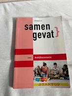 Samengevat Bedrijfseconomie VWO, Boeken, Schoolboeken, Gelezen, A. Maurer, Ophalen of Verzenden, Nederlands
