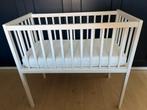 BABY LEDIKANTJE WIT MATRAS MAAT 81/41CM HOOGTE 80CM BR 46CM, Kinderen en Baby's, Babywiegjes en Ledikanten, Ophalen of Verzenden