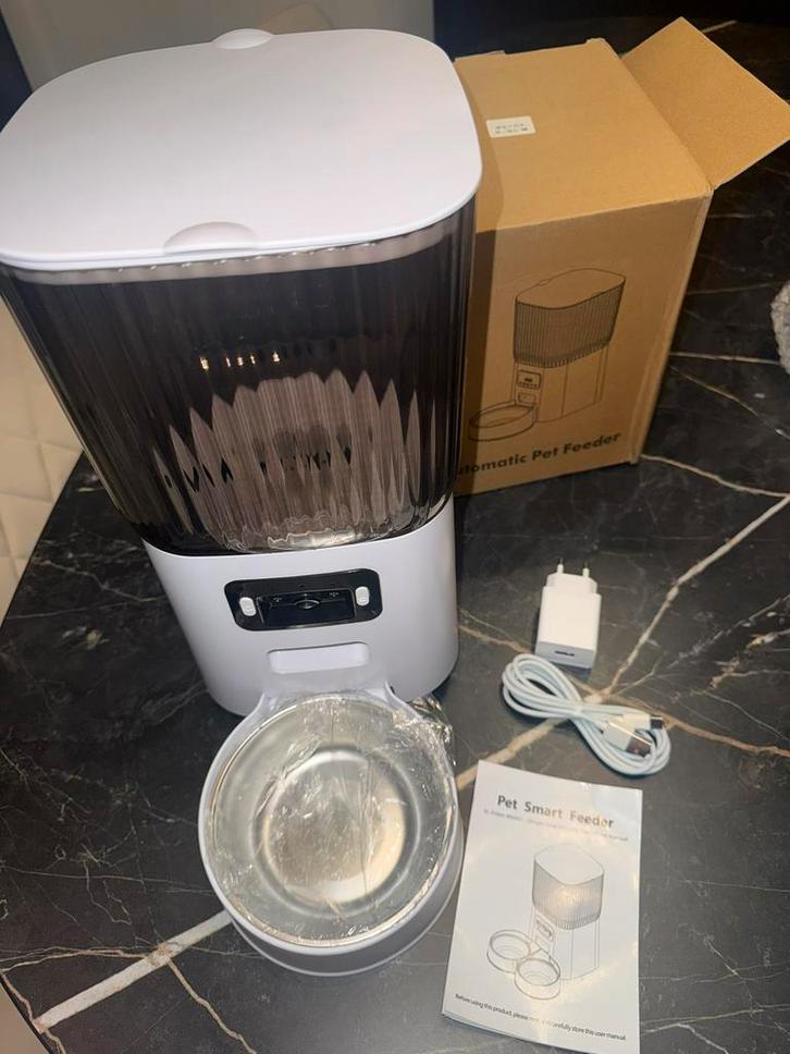 Automatische kattenvoerbak incl. WIFI & CAMERA, Dieren en Toebehoren, Kattenvoerbakken en Drinkbakken, Nieuw, Automatisch, Ophalen of Verzenden