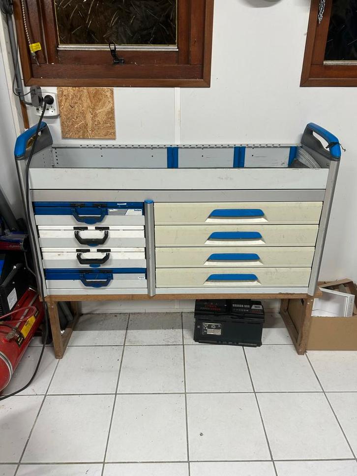 Sortimo Bedrijfswagen Inrichting met Assortimentbakken, Auto diversen, Autogereedschap, Gebruikt, Ophalen