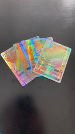REGENBOOG POKÉMON KAARTEN, Hobby en Vrije tijd, Verzamelkaartspellen | Pokémon, Ophalen of Verzenden, Zo goed als nieuw