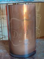 Riverdale windlicht bruin glas, Minder dan 25 cm, Overige materialen, Gebruikt, Ophalen of Verzenden