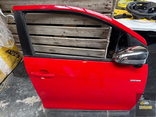 Rechts Voor portier Toyota Aygo C1 108 3po rood origineel, Auto-onderdelen, Carrosserie en Plaatwerk, Deur, Toyota, Voor, Rechts