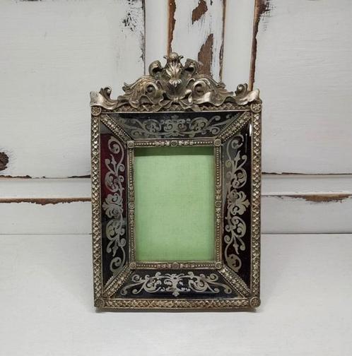 Bijzondere,  robuuste, barokstijl fotolijst, Antiek en Kunst, Curiosa en Brocante, Ophalen of Verzenden