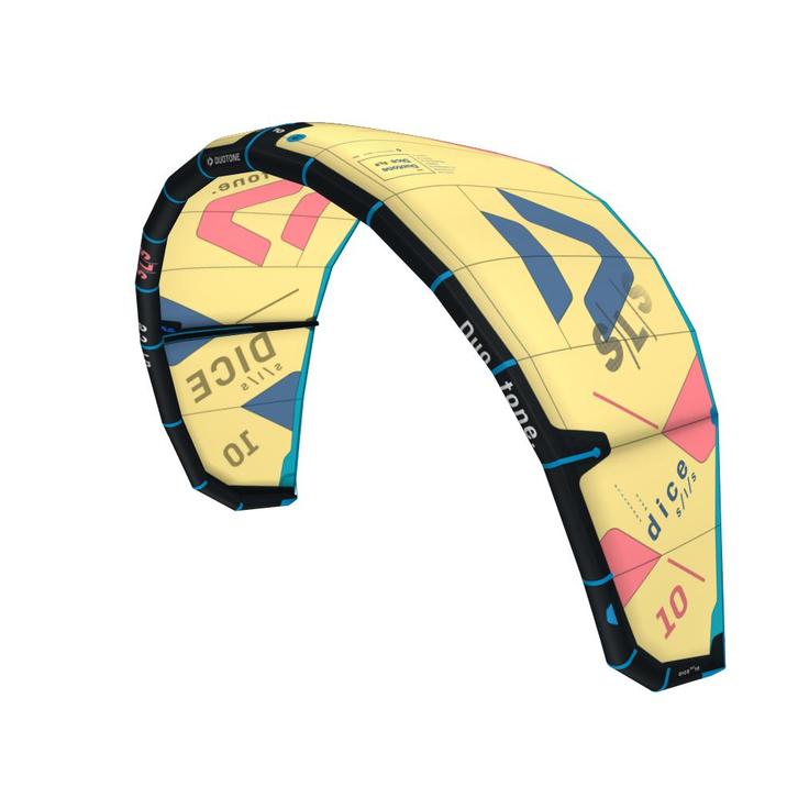 duotone dice 2022 sls kiteset met trustbar 24m en twintip, Watersport en Boten, Kitesurfen, Zo goed als nieuw, 4 m² of minder