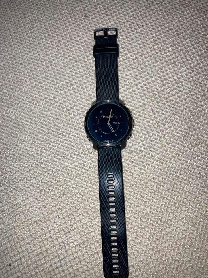Polar Grit X - Gebruikt, Werkt Goed!, Sieraden, Tassen en Uiterlijk, Sporthorloges, Gebruikt, Zwart, Afstand, Waterdicht, Ophalen of Verzenden