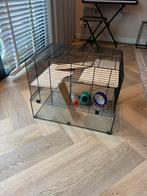 Mooie hamsterkooi, Dieren en Toebehoren, Kooi, Minder dan 75 cm, Zo goed als nieuw, Ophalen