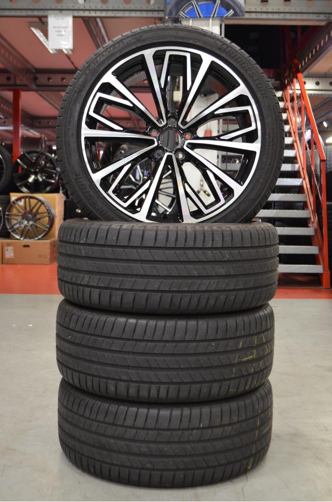 20" Audi A6 Velgen 5x112 ET48 66.6 8.5x20 + Zomerbanden, Auto-onderdelen, Banden en Velgen, Banden en Velgen, Zomerbanden, 20 inch