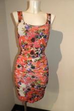 Marccain bont jurkje stretch stof bloemen print felle kleure