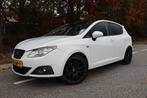 Seat Ibiza 1.6 77KW 5DRS 2009 Wit, Auto's, Voorwielaandrijving, Zwart, 4 cilinders, Origineel Nederlands