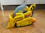 Paw Patrol Rubble met wagen, Ophalen of Verzenden, Gebruikt