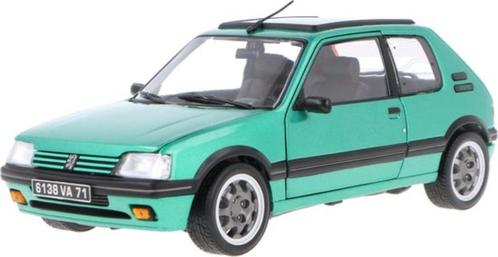 Peugeot 205 GTi Griffe 1991 Groen Schaal 1:18 Norev 184847, Hobby en Vrije tijd, Modelauto's | 1:18, Nieuw, Auto, Norev, Ophalen of Verzenden