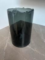 Vaas / windlicht, Overige materialen, Zwart, Ophalen of Verzenden, Zo goed als nieuw