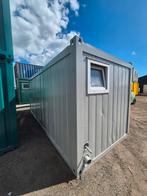 20 ft unit met toilet en keukenblok, Ophalen