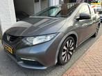 Honda Civic 1.8 Comfort Clima Cruise PDC LMV Leer StoelVerwa, Voorwielaandrijving, Euro 5, Gebruikt, Zwart