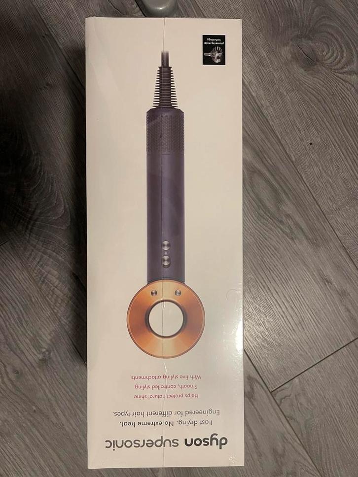 Dyson Nickel/Fuchsia Nieuw!, Sieraden, Tassen en Uiterlijk, Uiterlijk | Haarverzorging, Zo goed als nieuw, Föhn of Haardroger