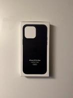 Apple iPhone 14 Pro Max Leer Leather Midnight Hoesje, Ophalen of Verzenden, Zo goed als nieuw, IPhone 14 Pro Max, Hoesje of Tasje