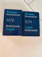 Koenen Woordenboek Nederlands-Engels / Engels-Nederlands, Boeken, Woordenboeken, Ophalen of Verzenden, Zo goed als nieuw, Koenen of Wolters