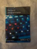 Backend Programmeren - MBO-ICT - Zo goed als nieuw, Boeken, Ophalen of Verzenden, Gelezen, Programmeertaal of Theorie