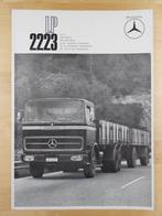 Mercedes LP 2223 Brochure 1968 – LPS2223 6x2, Ophalen, Mercedes, Zo goed als nieuw, Mercedes-Benz